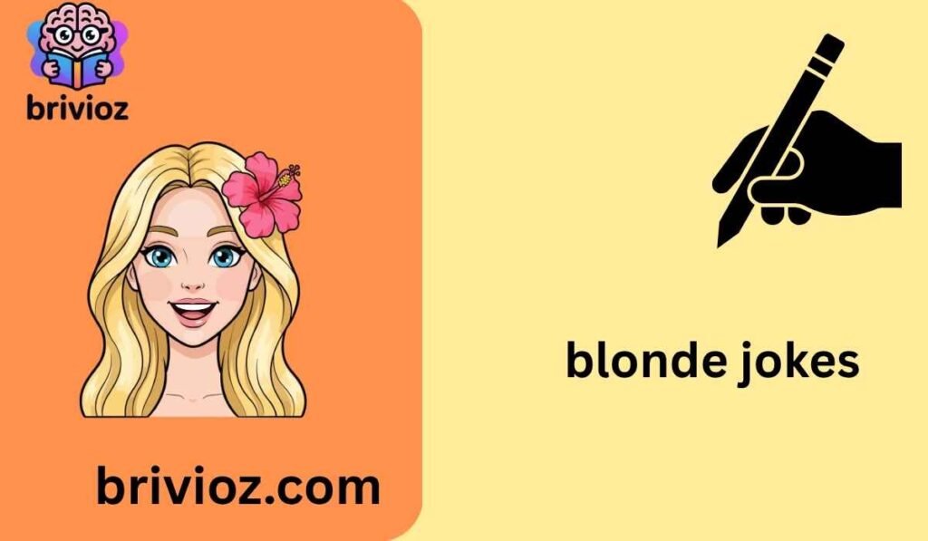 blonde jokes